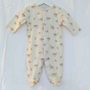 Kissy Kissy | Snap Footie with Savannah Animals | 3-6M